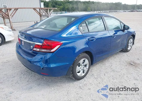 2015 Honda Civic Lx из США, поврежденный, VIN 19XFB2F50FE018310